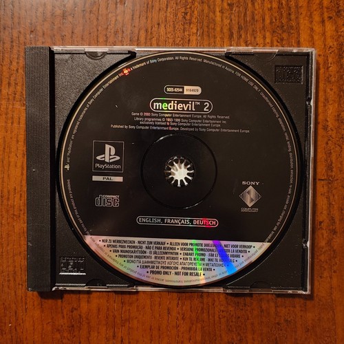 Medievil promo disc - promo,